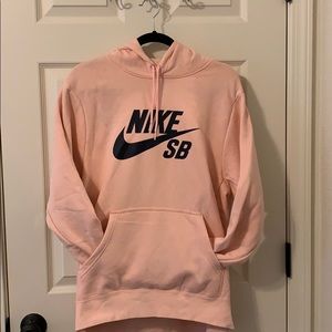 Pink nike hoodie